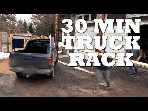 How to Make a TRUCK RACK in 30 Minutes or less How to Make a TRUCK RACK in 30 Minutes or less