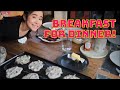 breakfast for dinner! + cook with amber and lexi