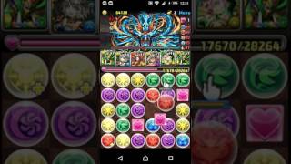 【パズドラ】特殊降臨ラッシュ 壊滅級 転生ラー ソロ (サブ完全趣味パ)