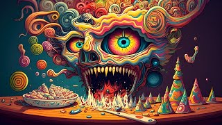 Progressive Psytrance - Electric Samurai / Mushroom Hallucinations mix 2024 (AI Graphic Visuals)