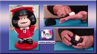 Cómo modelar una muñeca Mafalda