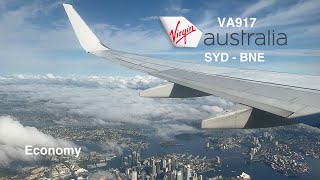 VA917 Sydney to Brisbane trip report