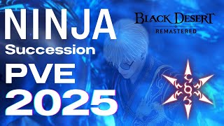 [ Thai ] BDO Succession Ninja PVE Basic Combo 2025! for Beginners