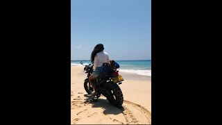 YAMAHA TW200 Beach ride