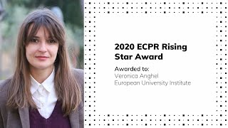 2020 ECPR Rising Star Award