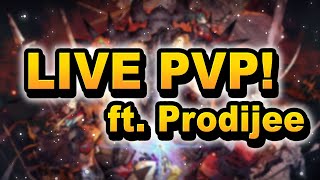 LIVE PVP Talk! ft. Prodijee! FFBE WOTV!