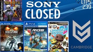 Sony Closes Guerrilla Cambridge. Many unannounced PS4 games coming. - [LTPS #239]