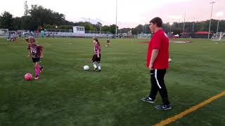 Lean in Activity with Louis Wolfpack U9 Soccer Club Jackson New Jersey