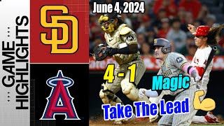 Padres vs Angels Full Game Highlights (06/04/24) | Seventh inning stretched ahead!