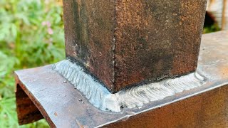 Why welders never reveal this secret about thin square & u-iron welding