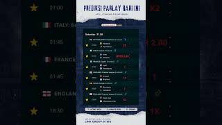 PREDIKSI PARLAY HARI INI 31 AGUSTUS 2024