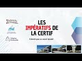 les impératifs de la certif ep 2 médicaments à risques