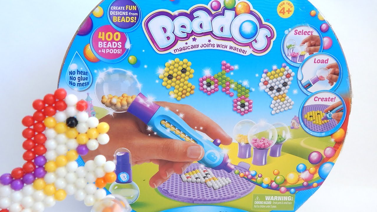 Beados Starter Set By Moose Toys Review - YouTube