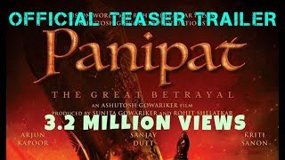 Panipat Offcial Teaser 2018 | Arjun Kapoor | Sanjay Dutt | Kriti Sanon | Ashutosh Gowariker