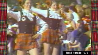 Glendora High School Tartan Band- Rose Parade 1973 Award of Excellence Winners