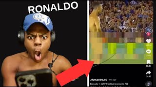 IShowSpeed Reacts to WTF football moments!!