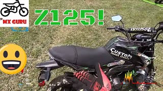 I FINALLY got to test a Kawasaki Z125 !