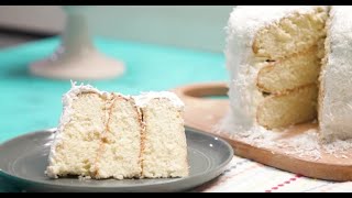 Christmas Coconut Cake