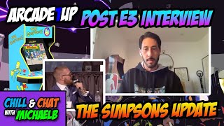 Arcade1Up Post E3 Interview and Simpsons Update