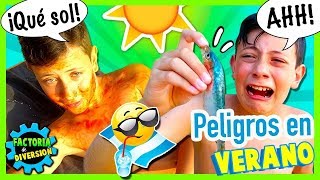 ¡¡Los PELIGROS del VERANO!! 🏖 MALETA para estar a SALVO en VERANO 🌞 CUENTOS DIVERTIDOS