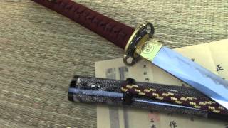 A Real Oroshigane Folded Steel Katana - The Kokoro