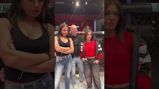 Funny Ai filter with Dana White and Tracy Cortez LOL #shorts #ufc #mma