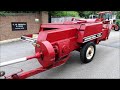 international 435t baler walkround tour u0026 demo