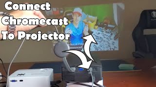 Google Chromecast: How to Connect to Projector (ALL GOOGLE CHROMECASTs)