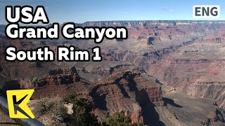 【K】USA Travel-Grand Canyon[미국 여행-그랜드캐니언]관광열차로 찾아간 사우스림/South Rim/Railway/Colorado River/Valley