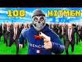 I Escape 100 Hitmen In GTA 5 RP