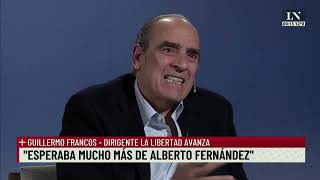 Guillermo Francos con Novaresio: \