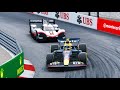 Ferrari F1 2022 F1-75 vs Porsche 919 EVO at Monaco GP