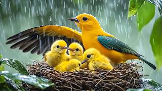 Relax Your Mind & Melt Stress Away Fast with Rain & Birdsong Ambience 🌧️🍃 Calm Music for Inner Peace