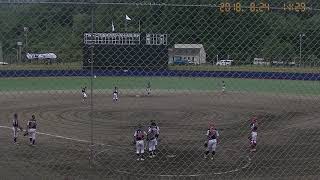 2018_8/24. ＪＦＥ西日本 対 ＭＳＨ医療専門学校、スタメンよみあげ