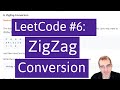 Python Programming Practice: LeetCode #6 -- ZigZag Conversion
