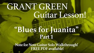 Jazz Guitar Lesson! Grant Green \