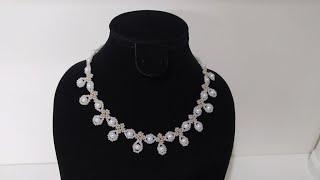 İncili Kum Boncuk Kolye - Pearl Necklace