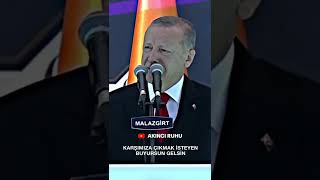 Erdoğan, varsa bedel ödemek isteyen çıksın karşımıza