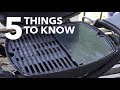 Weber Q Griddle: 5 Things to Know