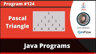 Java program to print Pascal Triangle