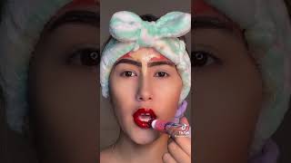 💗Mask beauty \u0026 beauty makeup👄💄 (Skincare routine #151)💖