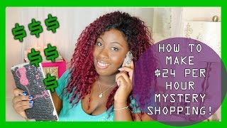 HOW TO MAKE $24 PER HOUR AT HOME MYSTERY SHOPPING! | #SAVEWITHSHEILA