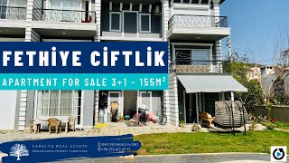 +++SOLD+++ Fethiye Ciftlik mh. apartment for sale 3 + 1 155m² in complex with garden and pool