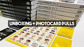 UNBOXING ✨13✨ COPIES OF NCT 2020 'RESONANCE PT. 2' (DEPARTURE & ARRIVAL VER.) | PHOTOCARD PULLS!