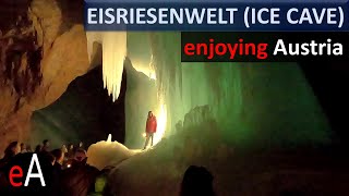 Largest ice cave of the world - Eisriesenwelt in Werfen / Austria