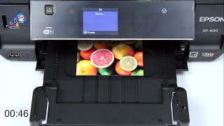 Epson XP-600: тест на скорость печати фото 10х15