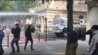 Paris : heurts entre la police et groupes radicaux en marge de la manif'