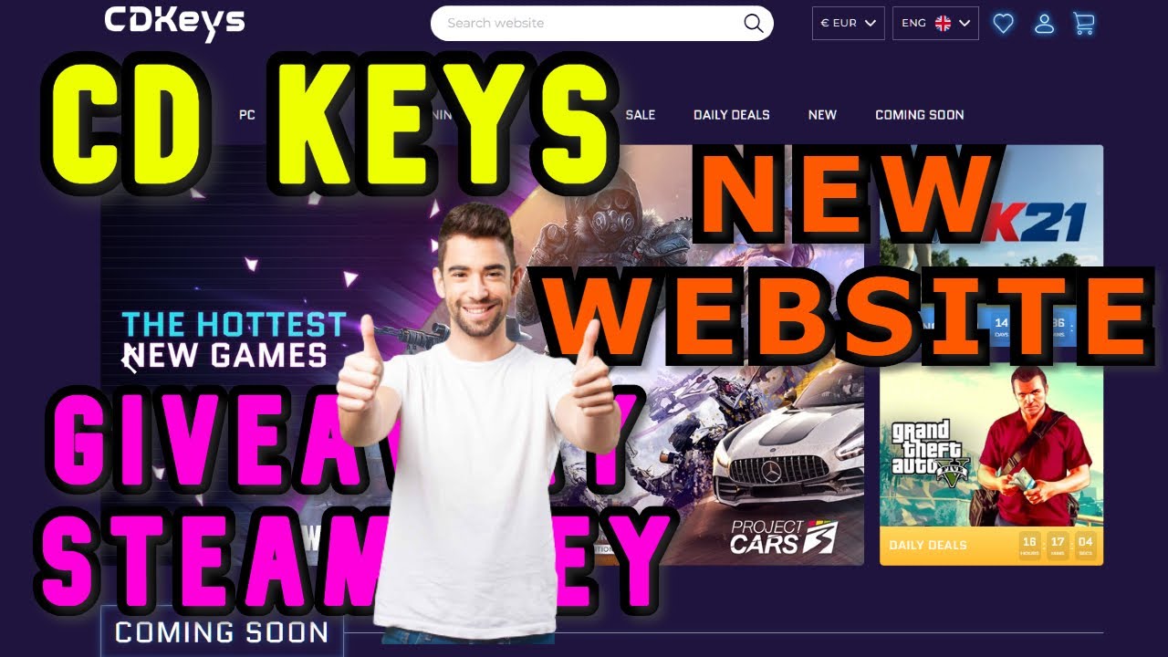 + CD KEYS + New Website + Steam Key Giveaway + Best Keyseller + - YouTube