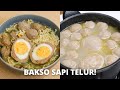 Mantep + gampang! BAKSO SAPI TELUR!