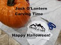 Jack O' Lantern Carving, Packs-a-lot style. Happy Halloween and family fun. Trick or Treat? Be safe!